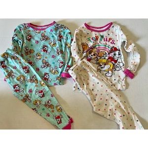 Bundle of Paw Patrol pajamas size 3T
